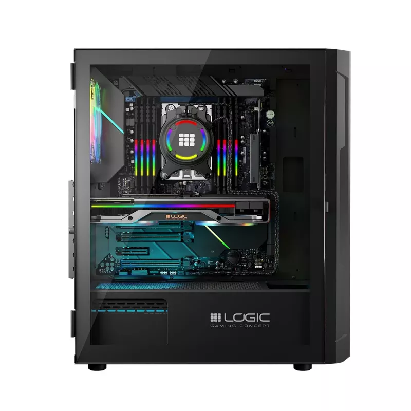 Κουτί υπολογιστή Logic ARAMIS ARGB MINIDI USB 3.0 Μαύρο