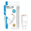 Beline ad. Siec. 2x USB-C 1x USB 65W Λευκό/Λευκό (μόνο κεφαλή) PD 3.0 QC
