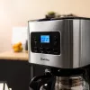 Coffee 66 Smart Plus, μηχανή φίλτρου μαύρο/ανοξείδωτο ατσάλι, προγραμματιζόμενη