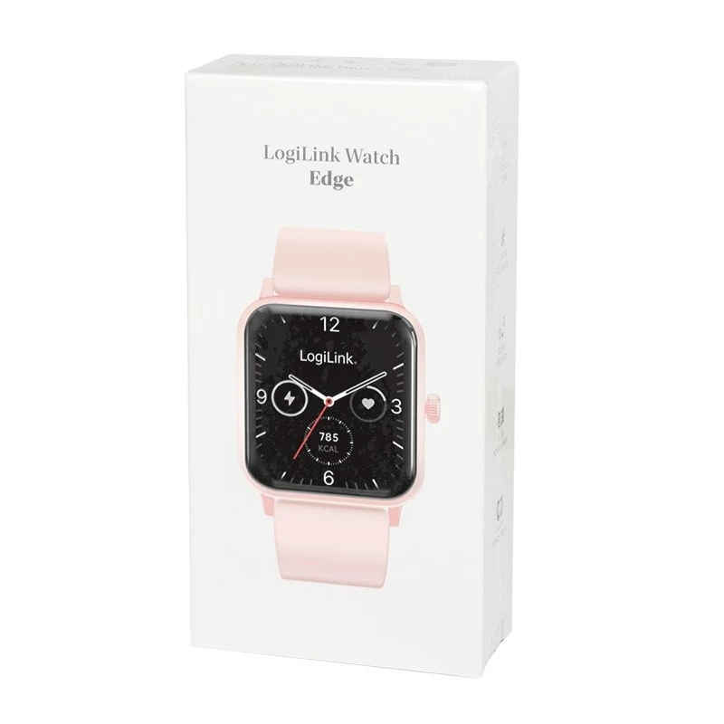Smartwatch LCD, BT5.2 IP68, ροζ