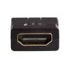 Akyga AK-AD-40 Adapter γωνιακός HDMI (M) σε HDMI (F) περιστρεφόμενος 180°, μαύρο