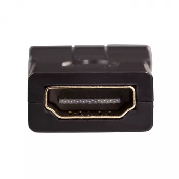 Akyga AK-AD-40 Adapter γωνιακός HDMI (M) σε HDMI (F) περιστρεφόμενος 180°, μαύρο