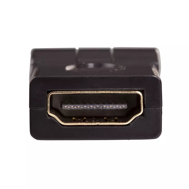 Akyga AK-AD-40 Adapter γωνιακός HDMI (M) σε HDMI (F) περιστρεφόμενος 180°, μαύρο