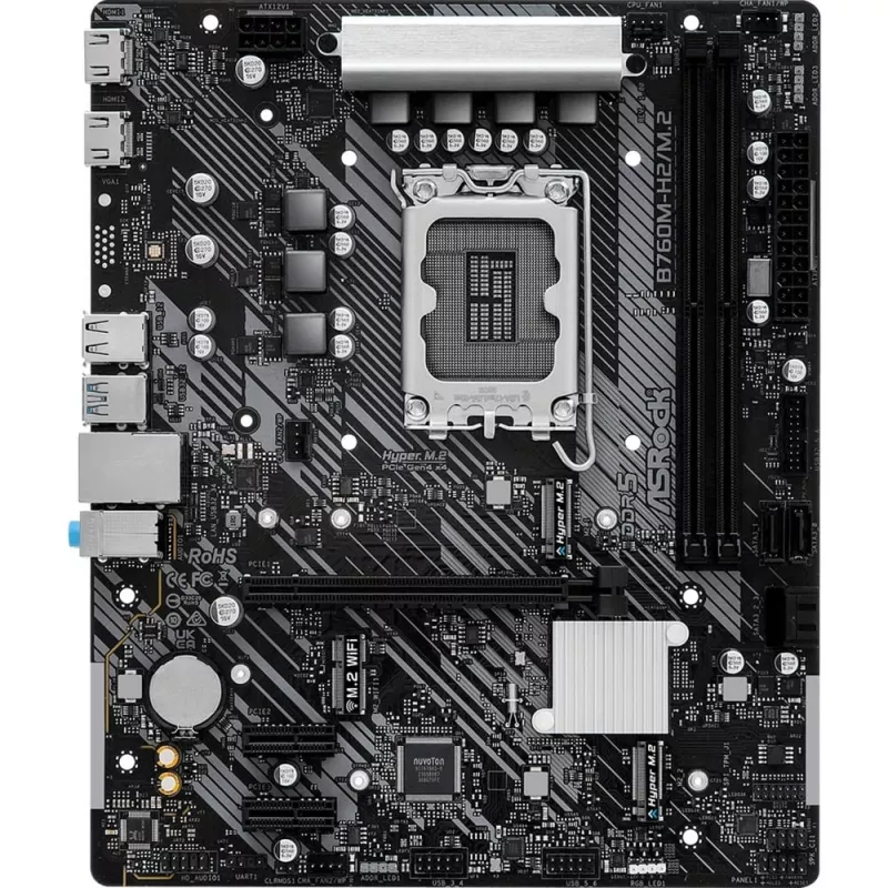 ASRock B760M-H2/M.2 DDR5 LGA1700 Micro-ATX Μητρική
