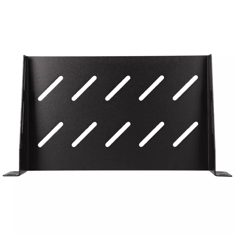 Extralink Ράφι 1U για επιτοίχια rack 10 μαύρο