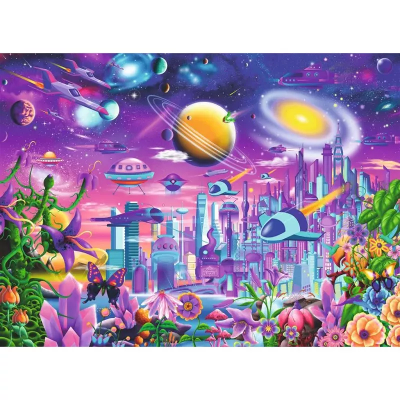 Παιδικό παζλ Cosmic City (200 τεμάχια)