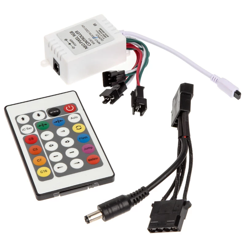 Κιτ προγραμματιζόμενων λωρίδων LED Lamptron FlexLight Multi, τηλεχειριστήριο υπερύθρων