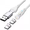 Καλώδιο USB 4smarts 541236 USB 2.0 1,8 m USB C λευκό
