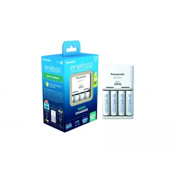 Φορτιστής μπαταριών PANASONIC Eneloop Basic BQ-CC51 + 4x AA 2000 mAh (K-KJ51MCD40E)