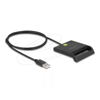 Smart Card Reader DeLOCK 91724 USB Type-A Μαύρο