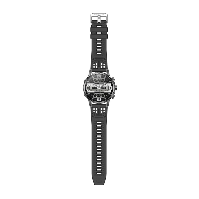 Smartwatch BlitzWolf BW-AT6 plus – μαύρο, μετρητής καρδιακών παλμών, fitness tracker