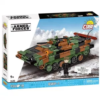 Σετ τουβλάκια Cobi Armed Forces BWP-1 2630 — Σετ μοντέλου του πολωνικού-ουκρανικού αμφίβιου τεθωρακισμένου οχήματος μάχης