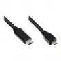 Good Connections καλώδιο USB2.0 Micro B-C μαύρο 5m