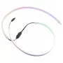 SilverStone LS04, λωρίδα LED ARGB, συσκευασία 2 τεμ. - λευκό