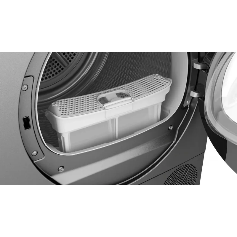 Bosch WQG245DXSN στεγνωτήριο με αντλία θερμότητας 9 kg
