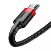 Καλώδιο Micro-USB Baseus Cafule 1,5A 2m (κόκκινο & μαύρο)