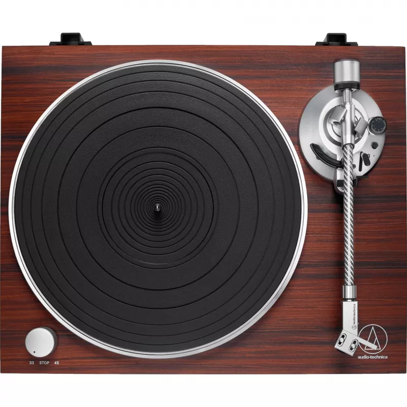 Πικάπ με ιμάντα Audio-Technica AT-LPW50BTRW Καφέ Χειροκίνητο
