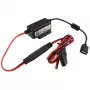 Φορτιστής για φορητές συσκευές RAM Mounts RAM-GDS-CHARGE-V7B1U — Φορτιστής USB εσωτερικού χώρου, είσοδος 10–30 V, μέγιστη έξοδος 9 V, 2,5 A, καλώδιο 1,2 m, μαύρο/κόκκινο