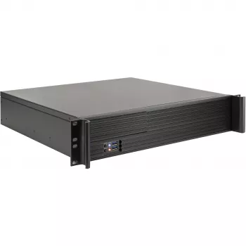 Rack διακομιστή Inter-Tech 2U-K-240L Μαύρο
