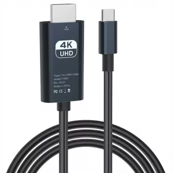 ROLINE Προσαρμογέας οθόνης USB Type-C - HDMI αρσενικό/θηλυκό 4K@60Hz - Προσαρμογέας - Ψηφιακό/Δεδομένα (12.03.3229)