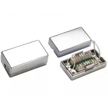 Alantec WTM07 Πρίζα δικτύου Cat5e Ασημί