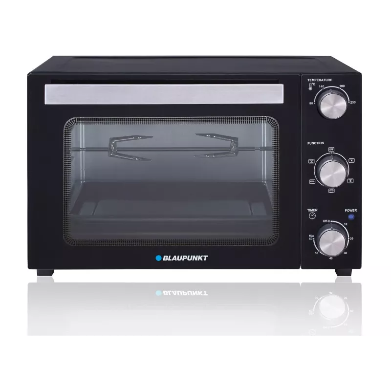 Blaupunkt EOM501 Μίνι φούρνος 31 L Μαύρο, Ανοξείδωτο ατσάλι 1500 W