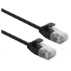 Καλώδιο δικτύου ROLINE 21.15.3953 RJ-45 Cat6a 1 m μαύρο