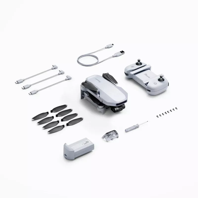 Potensic Atom Quadcopter με 4 Ρότορες, 12 MP, 4608 x 2592 Pixel, 2230 mAh, Γκρι
