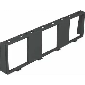 OBO Bettermann Πλαίσιο συναρμολόγησης MT45V3 γραφίτης μαύρο (7408672)