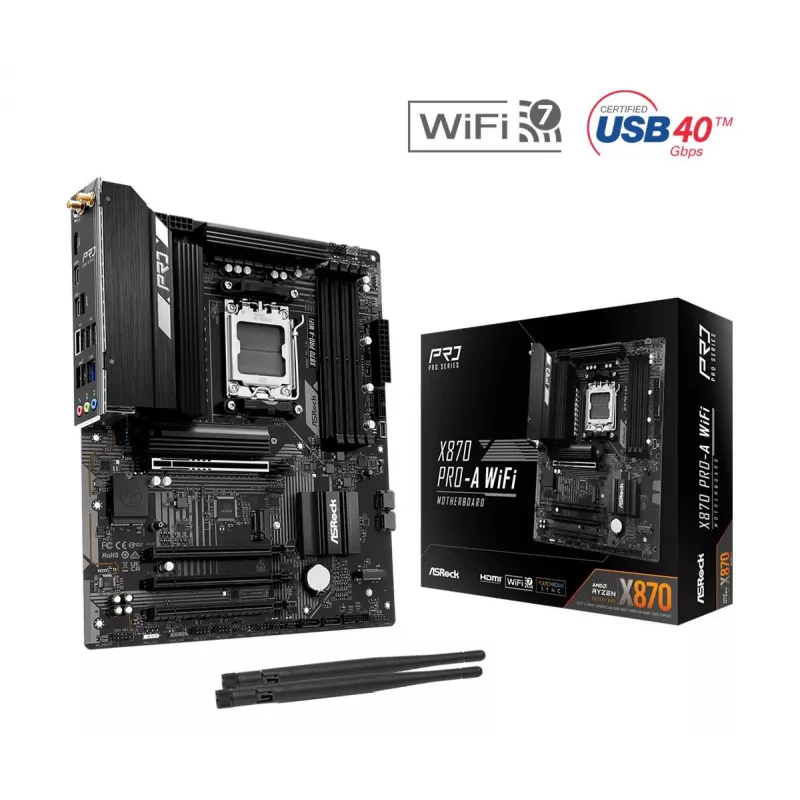 ASRock X870 Pro-A WiFi AMD X870 AM5 ATX Μητρική