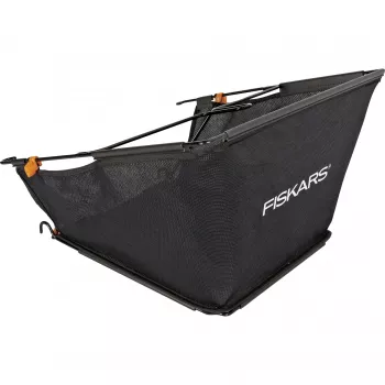 Fiskars StaySharp 1000592 καλάθι συλλογής γκαζόν για χλοοκοπτικό, μαύρο