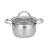 Στρογγυλή κατσαρόλα ανοξείδωτου χάλυβα Resto Kitchenware Libra 1,9 L