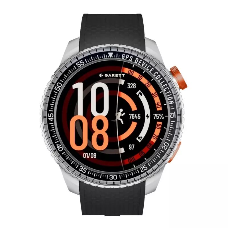 Smartwatch Garett Compass GPS ασημί — Garett Compass GPS ασημί