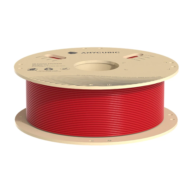 PLA-νήμα AnyCubic IPHPLRR-106 — 1 kg καρούλι, 1,75 mm, Κόκκινο