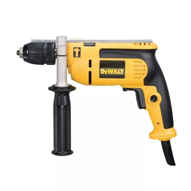 DeWALT DWD024S-QS Δράπανο με τσοκ ταχείας σύσφιξης, Μαύρο, Κίτρινο