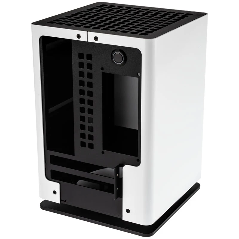 HGC Osmi 3.1 αλουμινένιο κουτί Mini-ITX - λευκό