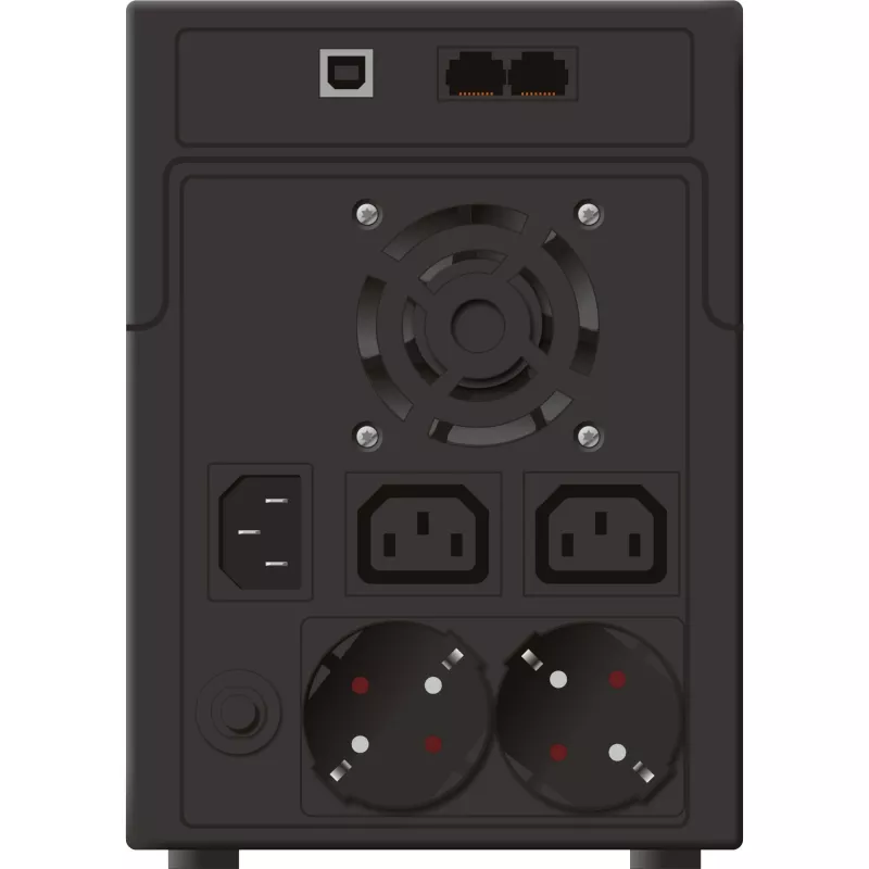 PowerWalker VI 2200 SHL Schuko USV Line-Interactive 2,2 kVA 1200 W 4 έξοδοι AC