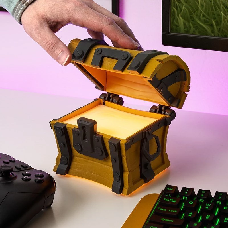 Επιτραπέζιο φωτιστικό Paladone Fortnite Chest Light – θεματική LED λάμπα