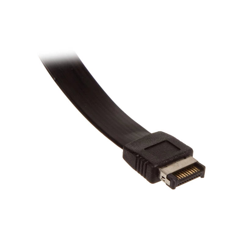 Καλώδιο USB Akasa AK-CBUB37-50BK 0,5m USB 3.2 Gen 2 Μαύρο