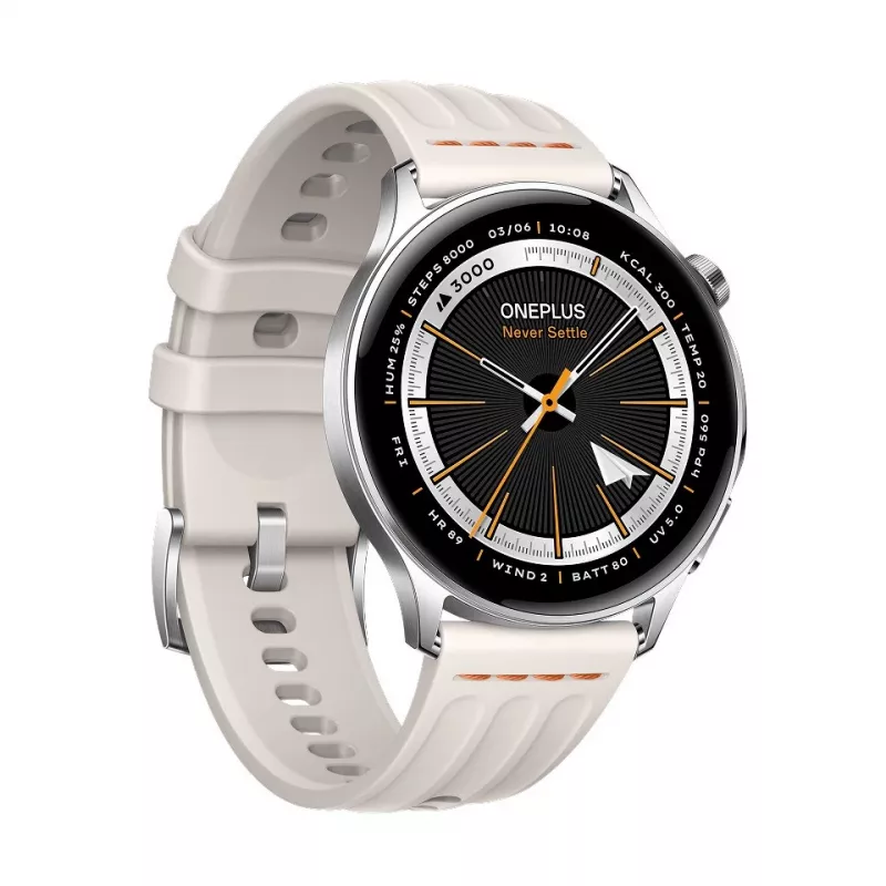 OnePlus Watch Lite – Smartwatch, ασημί