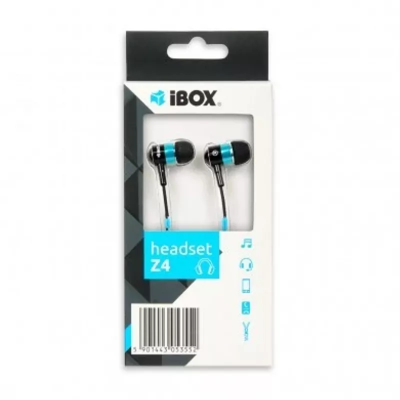 Ακουστικά in-ear με σχέδιο φερμουάρ και μικρόφωνο