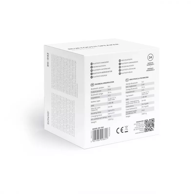 Savio BS-042 Ηχείο Bluetooth 5 W