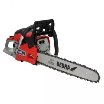 Αλυσοπρίονο βενζίνης Dedra DED8718, 45 cm λάμα, 2,4 kW μοτέρ