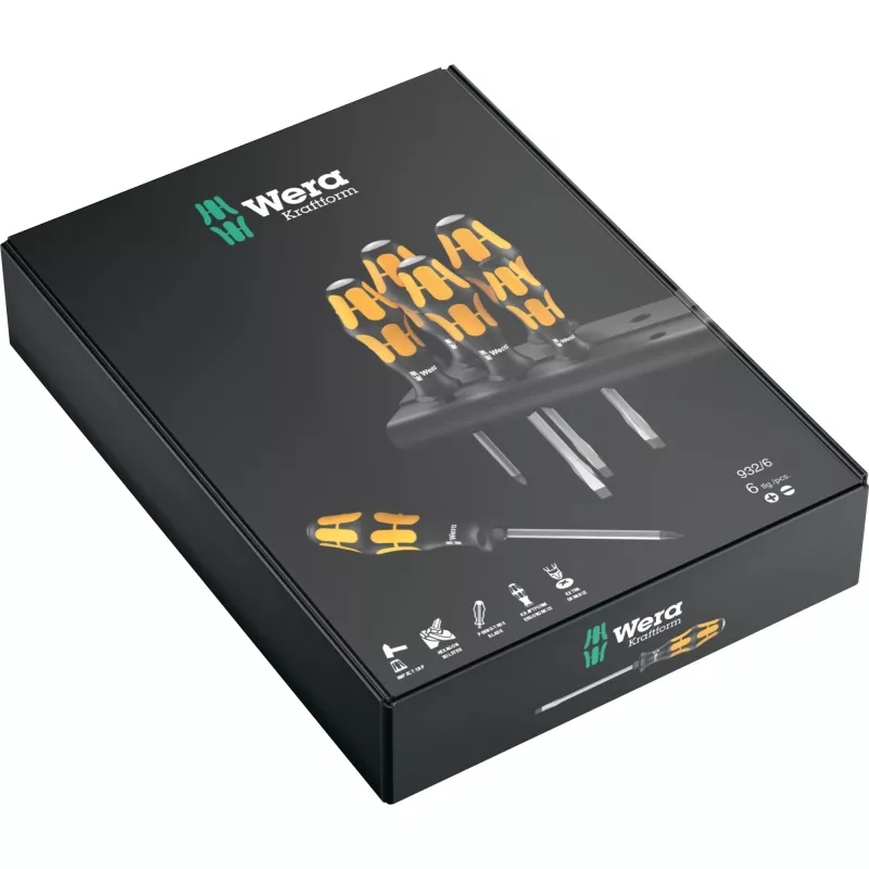 Κατσαβίδι Wera 932/6 Kraftform Σετ Standard