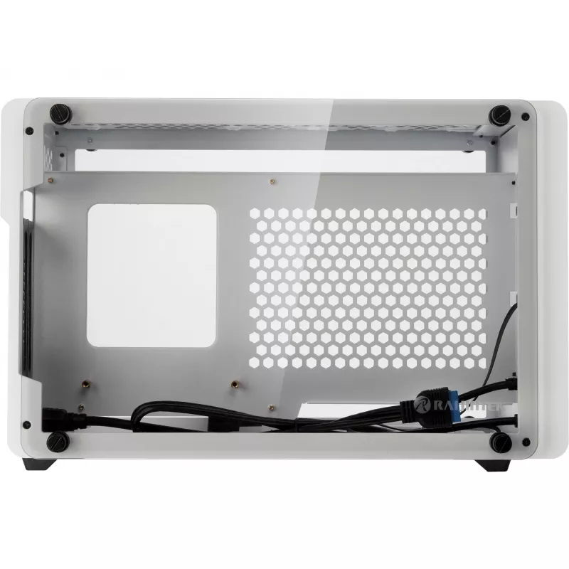 RAIJINTEK Ophion Κουτί Mini-ITX με κρύσταλλο - Λευκό - Κουτί - Mini-ITX