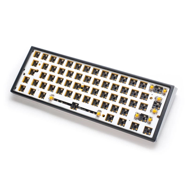 Ducky One 3 Hot-Swap Barebone Mini Πληκτρολόγιο Gaming USB US Αγγλικά Μαύρο