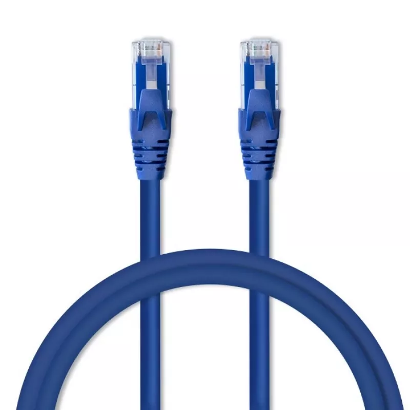Καλώδιο Patch QOLTEC 54534 2xRJ45 UTP CAT6 5m Μαύρο