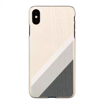 Θήκη smartphone man and wood για iPhone XS Max — γκρι κοστούμι, μαύρο