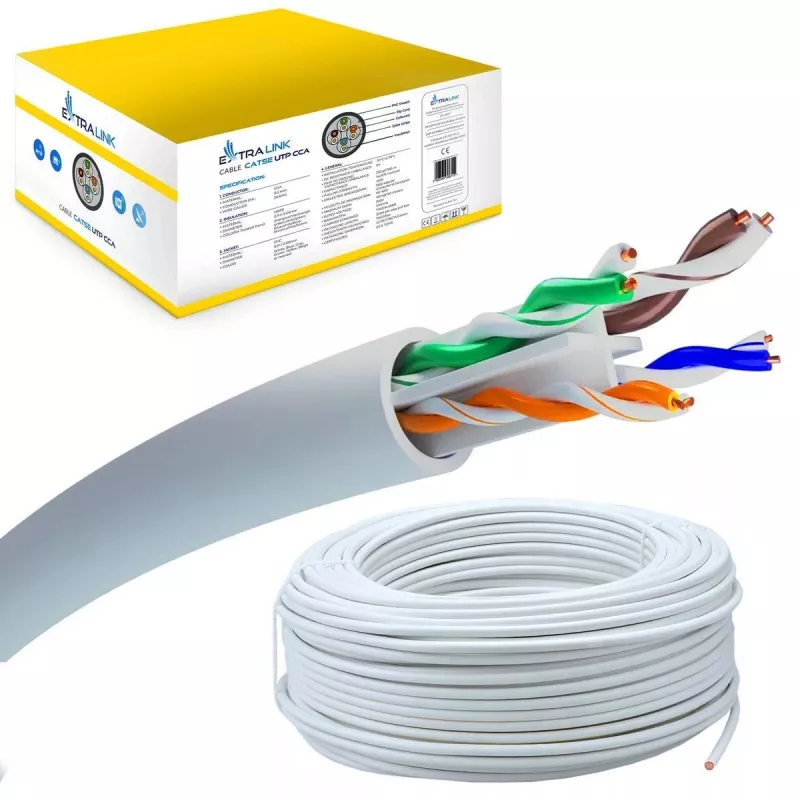 Καλώδιο Twisted pair Extralink CAT6 UTP V2 Indoor 305M