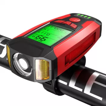 Φωτιστικό ποδηλάτου Superfire BM01 4-in-1 USB επαναφορτιζόμενο αδιάβροχο
